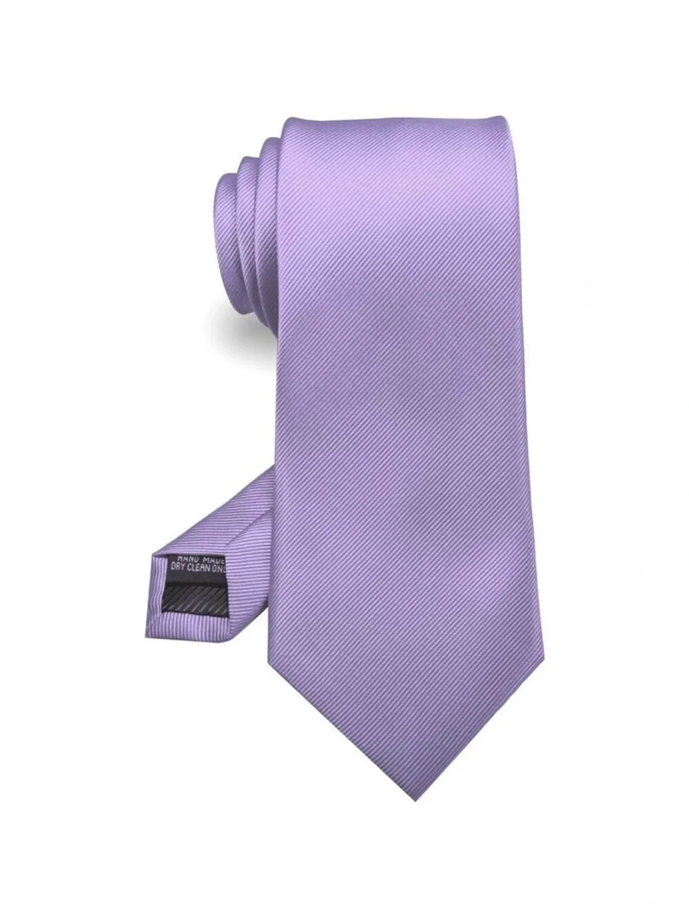 🆕Men Purple Solid Tie Formal Soft and Comfortable to Wear Necktie